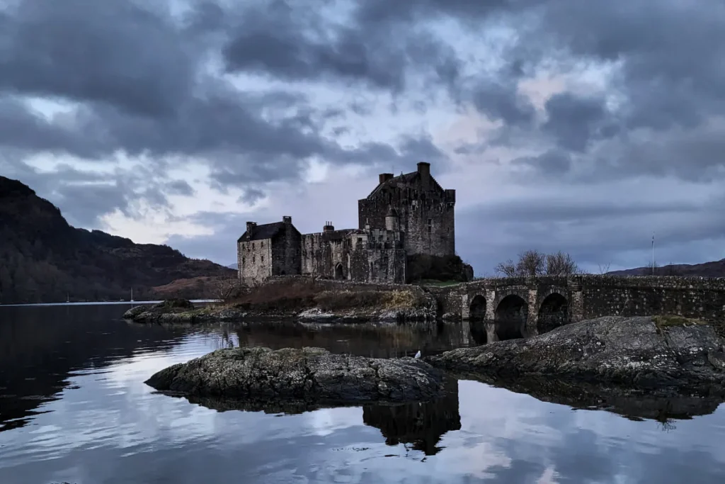 Eilean Donan Castle on the road to Skye