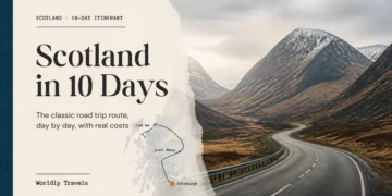 Scotland itinerary 10 days road trip guide