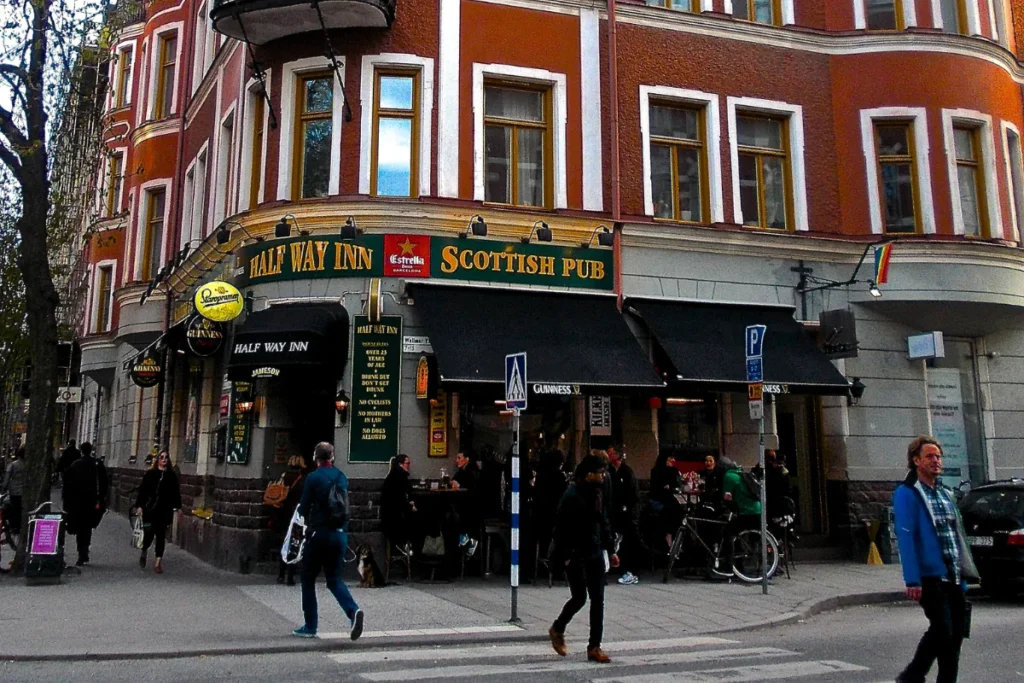 Traditional pub in Scotland