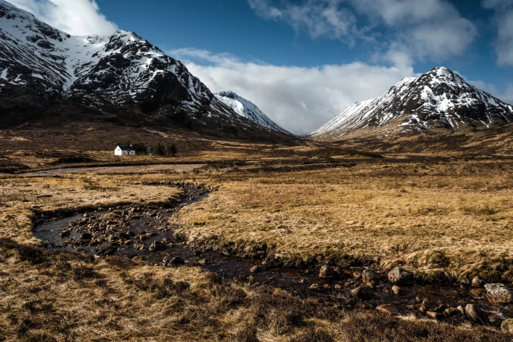 Glencoe valley on a Highlands day tour from Edinburgh